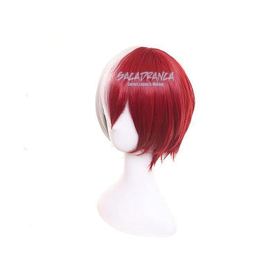 parrucca cosplay todoroki sacadranca - lato