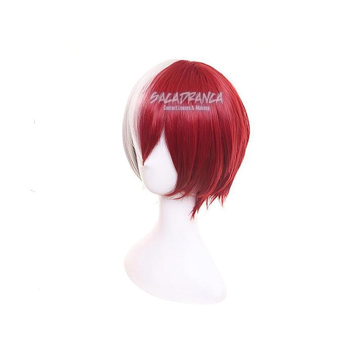 parrucca cosplay todoroki sacadranca - lato