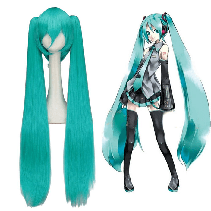 parrucca cosplay sacadranca vocaloid hatsune miku - copertina