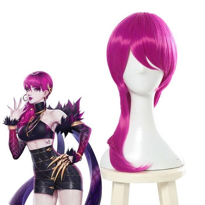 parrucca cosplay sacadranca lol kda evelynn - copertina