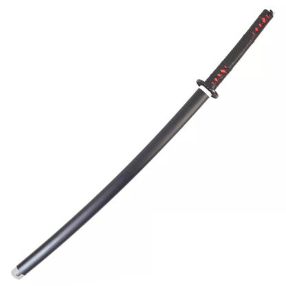 katana cosplay sacadranca demon slayer tanjiro kamado nichirn nera - fodera