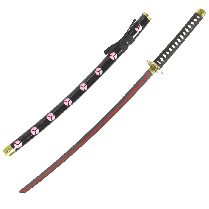 katana cosplay sacadranca one piecec zoro shusui - copertina