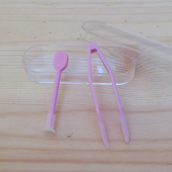 Tweezers + Suction Cup Small Kit (+ Colors)