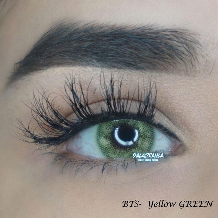 Lenti Colorate Effetto Naturale Bts Yellow Green &#8211; Foto Copertina