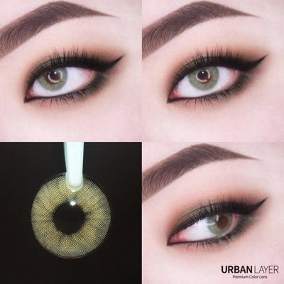 Lenti Colorate Effetto Naturale Cloud Light Green – Foto lente