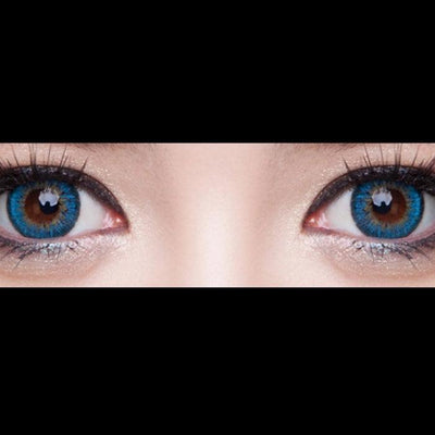 Lenti Colorate Cuno Blue – Dettaglio Occhi