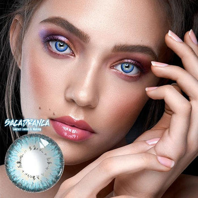Lenti Colorate Effetto Naturale Cuno Blue – Colore Occhi: Chiaro