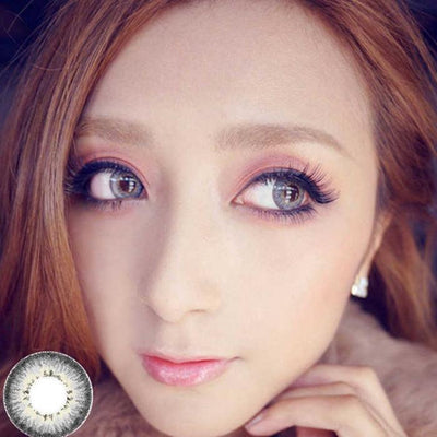 Lenti Colorate Effetto Naturale Cuno Gray – Colore Occhi: Castano