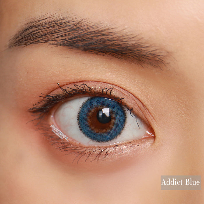 Lenti Colorate Effetto Naturale Addict Blue &#8211; Occhio