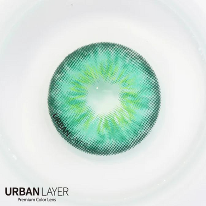 lenti colorate effetto naturale sacadranca urban layer amazon green - texture