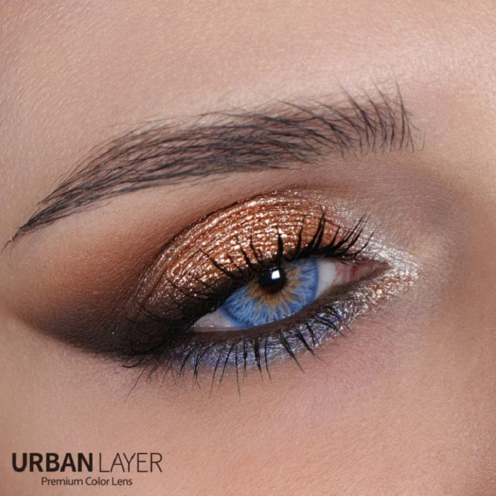 lenti colorate effetto naturale urban layer avatar blue - occhio