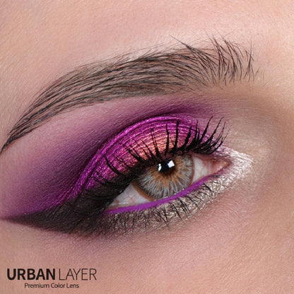 lenti colorate effetto naturale urban layer avatar brown - occhio