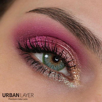 lenti colorate effetto naturale urban layer avatar green - occhio 2 