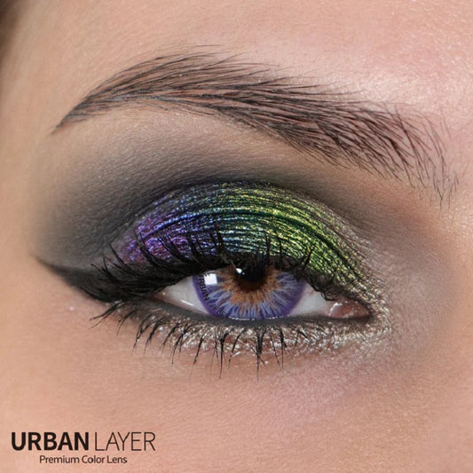 lenti colorate effetto naturale urban layer avatar violet - copertina