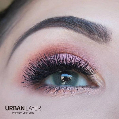 Lenti Colorate Effetto Naturale Benatural Green – Indossate