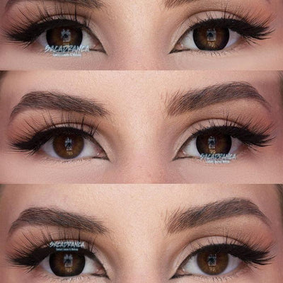 Lenti Colorate Naturali Black Eyes – Collage