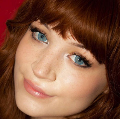 Lenti Colorate Effetto Naturale Blue Rain – Viso