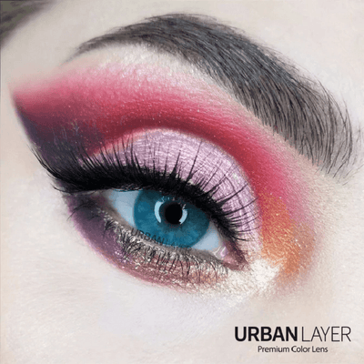 lenti colorate effetto naturale diana blue - occhio chiaro