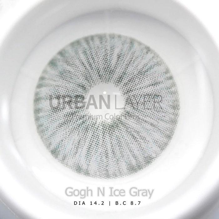 Lenti Colorate Effetto Naturale Gogh N Ice Gray - Texture