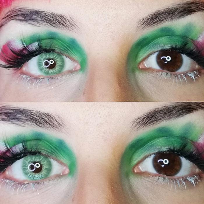 Lenti Colorate - Grain Green 14.20 mm