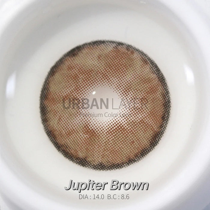 lenti colorate effetto naturale jupiter brown - texture