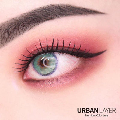 lenti colorate effetto naturale urban layer las vegas jade green - occhio 2