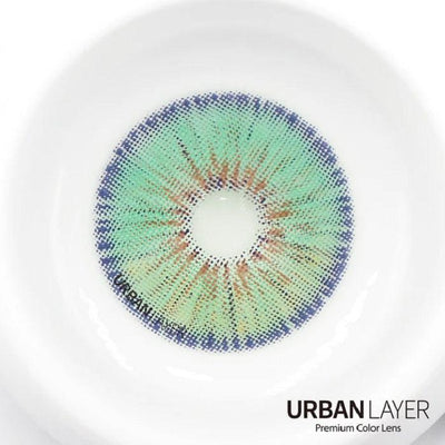 lenti colorate effetto naturale urban layer las vegas jade green - texture