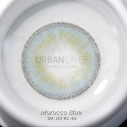 Lenti Colorate Effetto Naturale Morocco Blue &#8211; Texture
