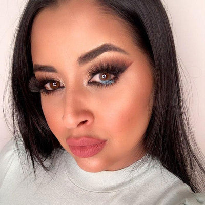 Lenti Colorate Effetto Naturale Mousse Gray – Colore Occhi: Castano