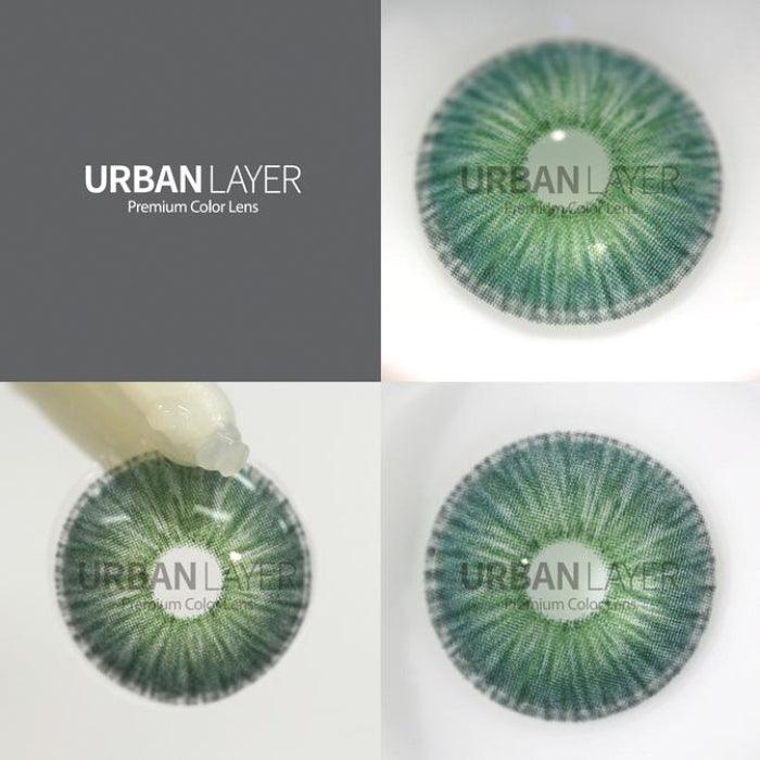 Lenti Naturali New York N Deep Green &#8211; Texture