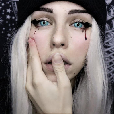 lenti colorate effetto naturale sacadranca new york n turquoise - viso