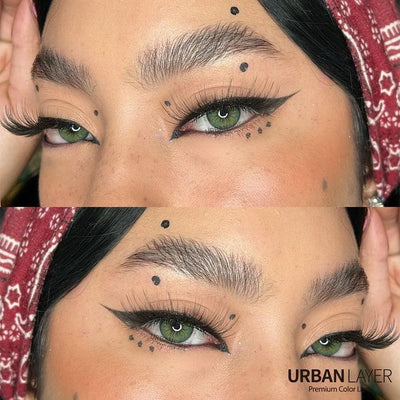 lenti colorate effetto naturale orlando n emerald - collage