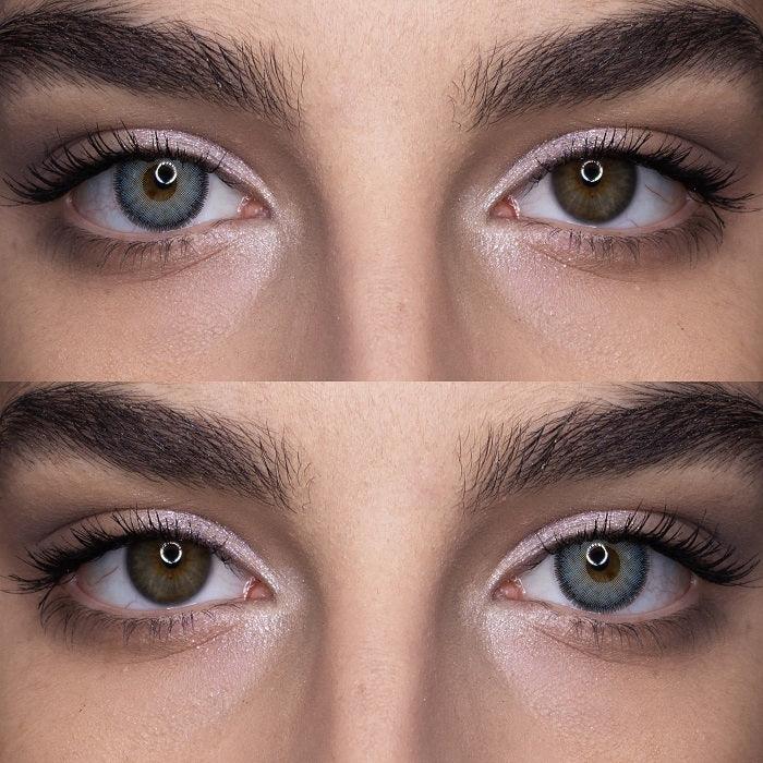 Lenti Colorate Effetto Naturale Polaris Blue &#8211; Collage