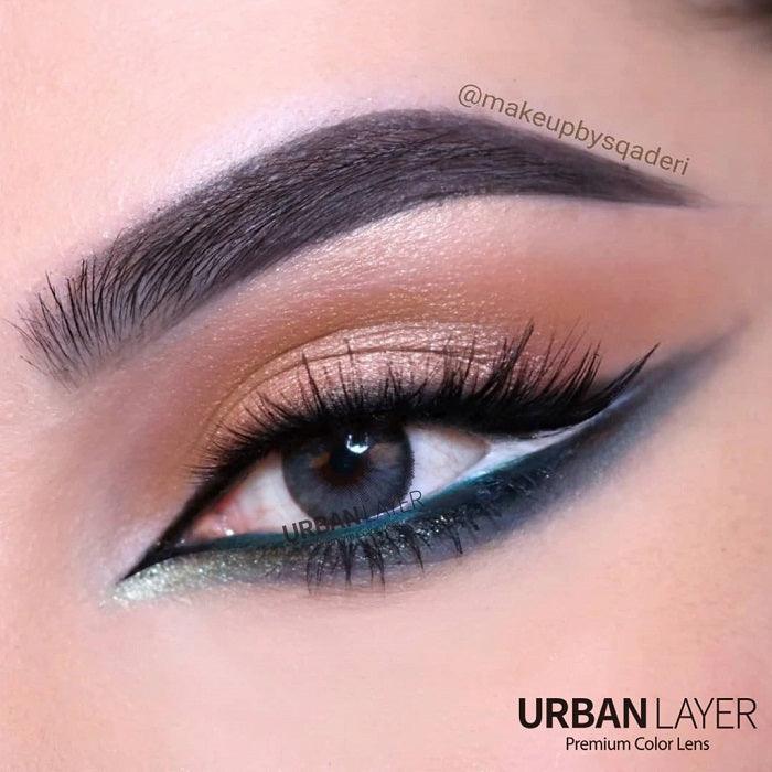 Lenti Colorate Effetto Naturale Sofia N Gray &#8211; Indossate