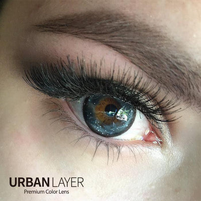 Lenti Colorate Galaxy Gray – Dettaglio Occhio