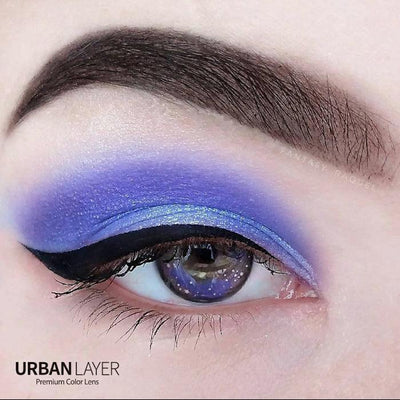 Lenti Colorate Galaxy Violet – Dettaglio Occhio