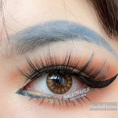 Lenti Colorate Effetto Naturale Glassball Brown – Copertina