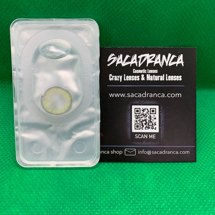 Lenti Colorate Effetto Naturale Glassball Green &#8211; Foto blister