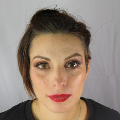 Lenti Colorate Effetto Naturale Glitter Hazel – Colore Occhi: Castano