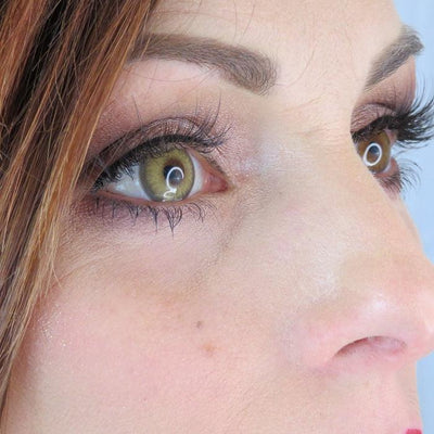 Lenti Colorate Effetto Naturale Himalaya Brown – Foto Occhi