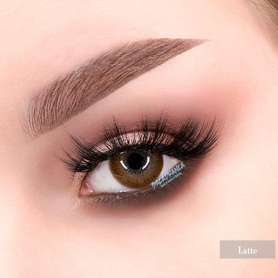 lenti colorate effetto naturale sacadranca latte - occhio