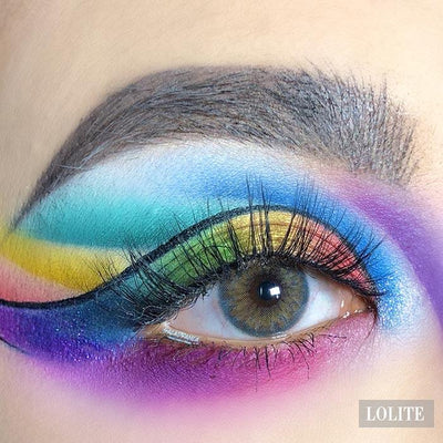Lenti Colorate Effetto Naturale Lolite – Close-up