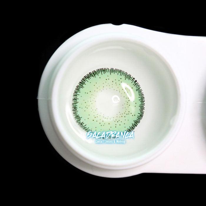Lenti Colorate Effetto Naturale Magic Green &#8211; Foto lentine