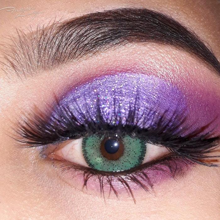Lenti Colorate Effetto Naturale Magic Green &#8211; Foto Occhio