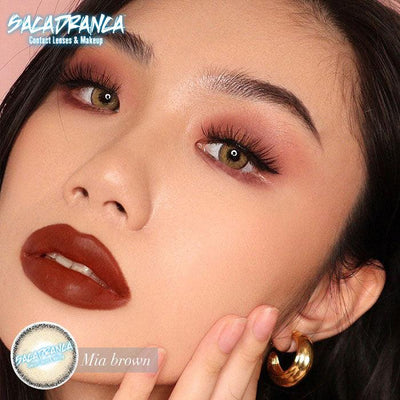 Lenti Colorate Effetto Naturale Mia Brown – Colore Occhi: Castano