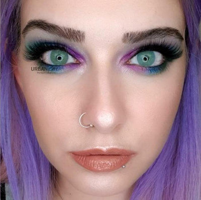 Lenti Colorate Effetto Naturale Angeles N Blue – Viso