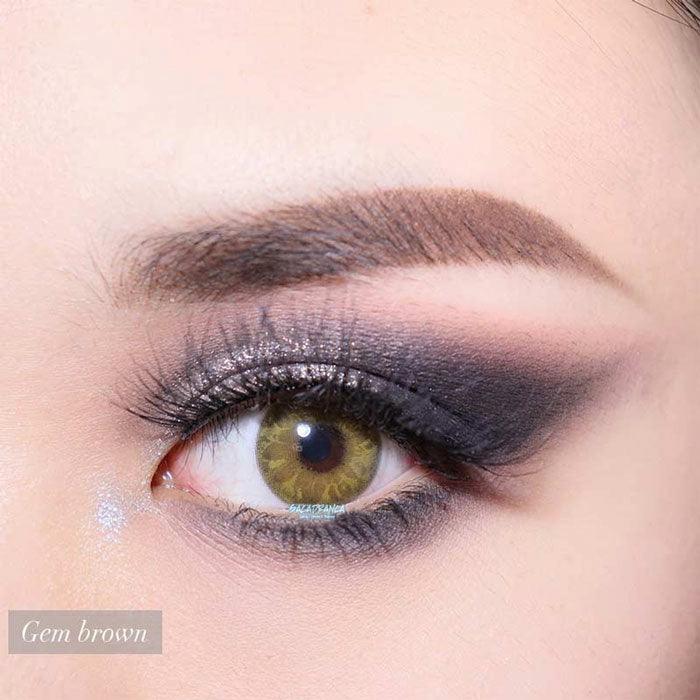 Lenti Colorate Naturali Gem Brown &#8211; Copertina