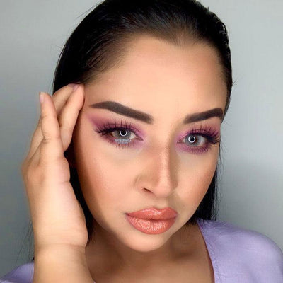 Lenti Colorate Naturali Glacier Gray – Viso