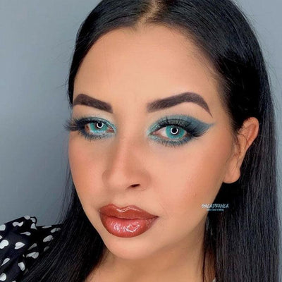 Lenti Colorate Naturali Glacier Green – Viso