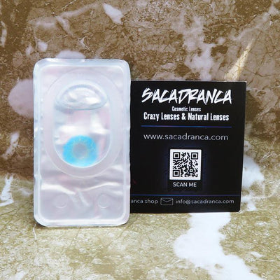 Lenti Colorate Naturali Gossip Blue – Texture